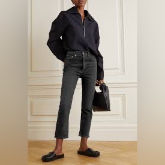 AGOLDE RILEY BLACK - Picture 5 of 6